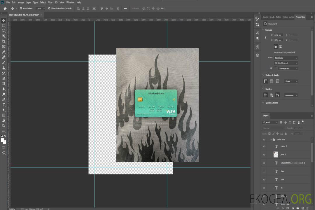 Pays , Bas Banque Triodos carte électronique visa photolook avant template Pays , Bas Banque Triodos carte électronique visa photolook avant template